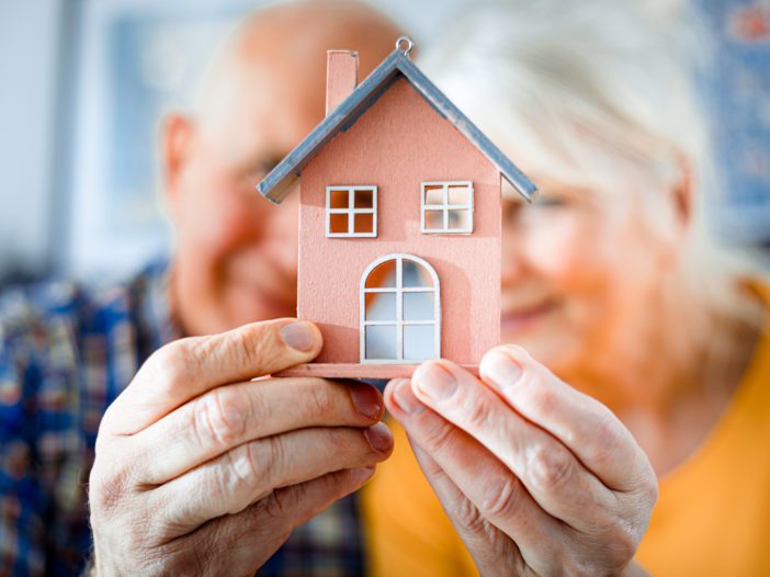 senior couple relocating